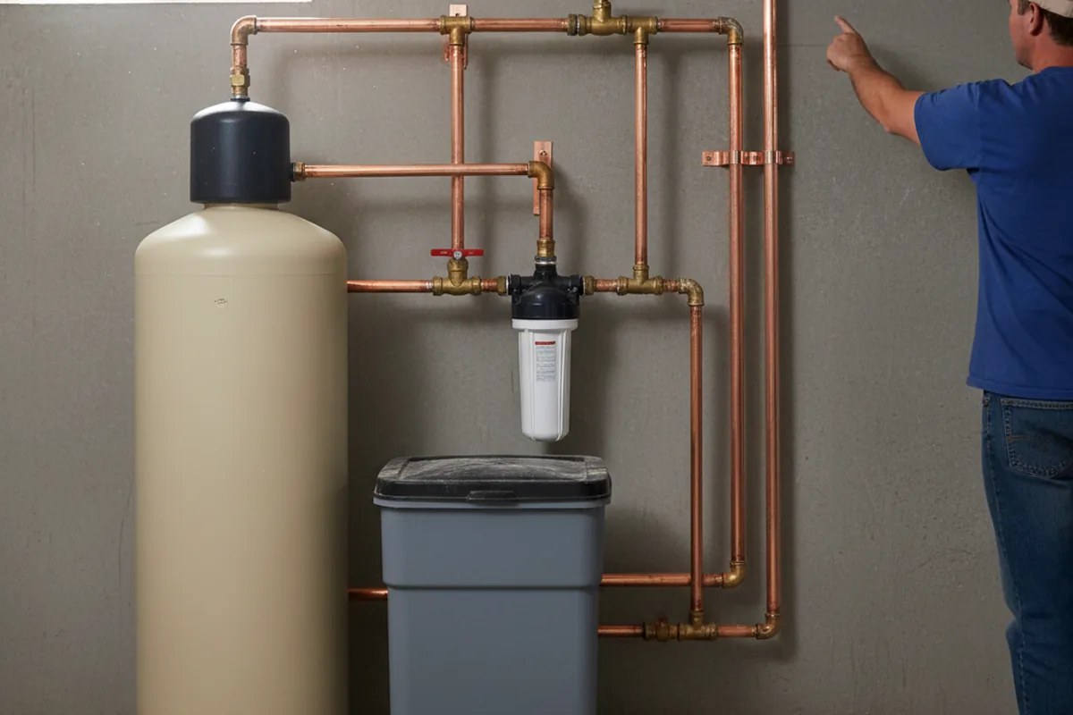 Whole-house water treatment system installed in Pine Bluff